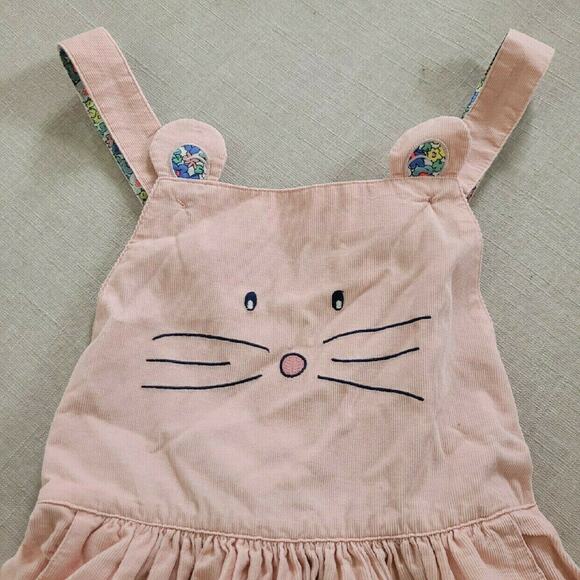 Mini Boden Pink Mouse Pinnie - Picture 2 of 6